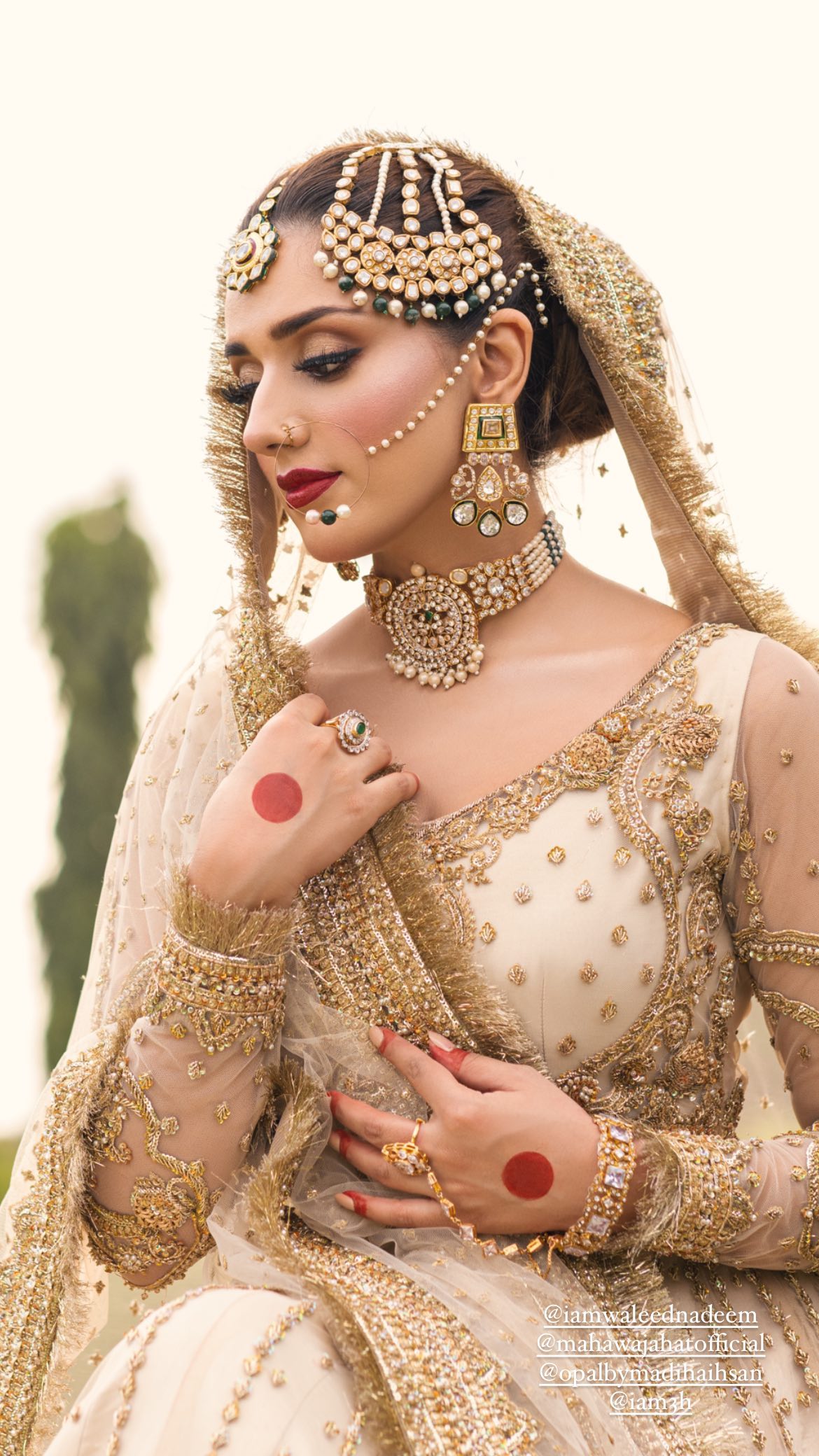 Rabia Anum bridal portrait 2